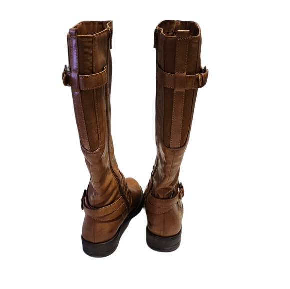 Baretraps Corrie Riding Boots Brush Brown Women's Size 8 Zipper Closure - Picture 2 of 16
